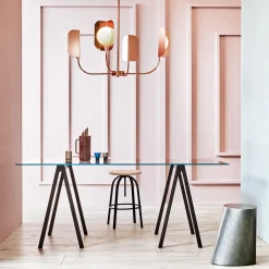 Leaf 4 Lights Chandelier by Matteo Zorzenoni