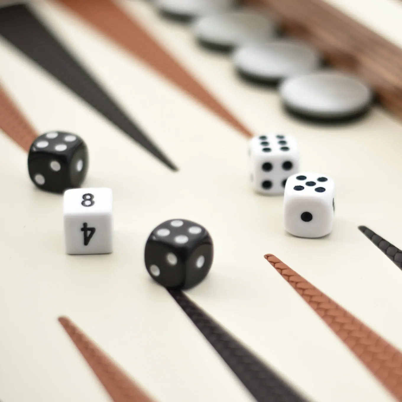 Leather Backgammon Set