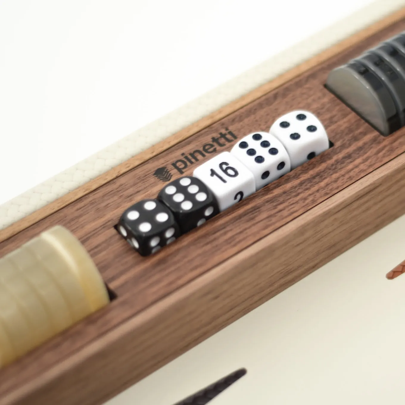 Leather Backgammon Set