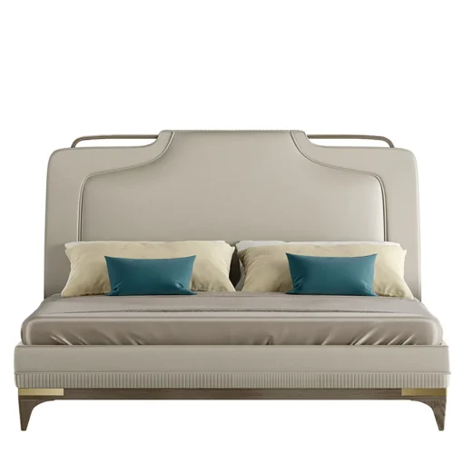 Leather Bed