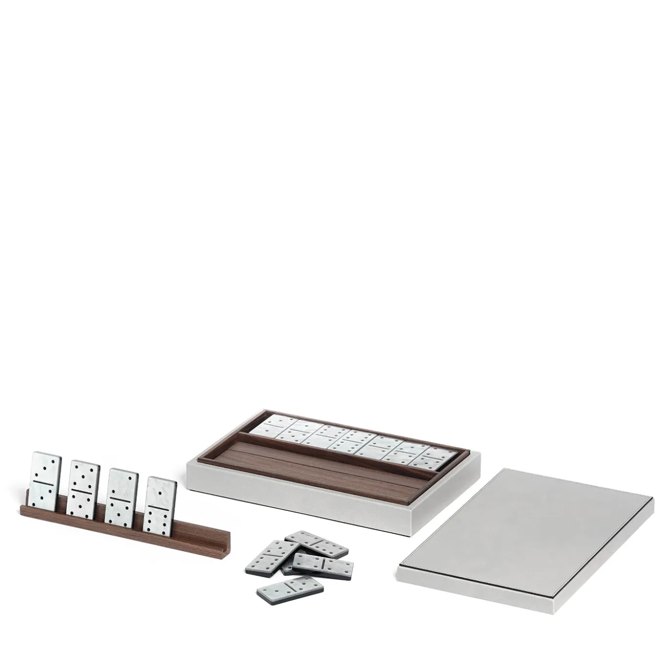 Leather Domino Set