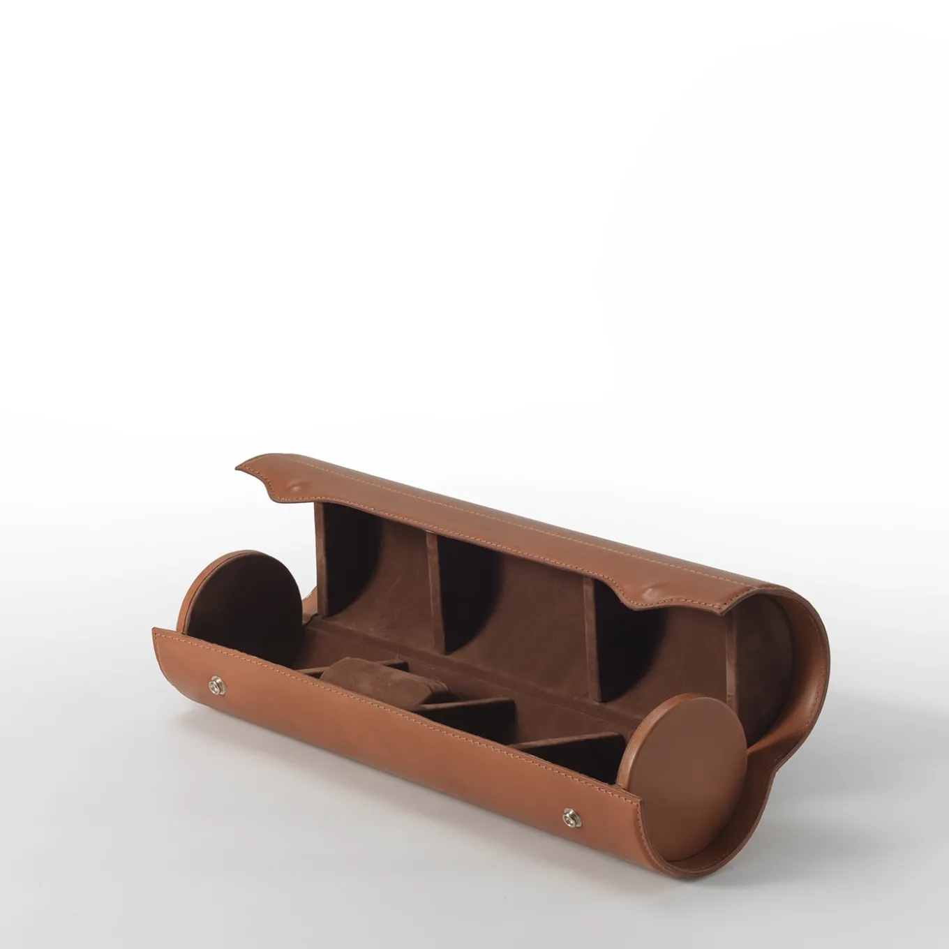 Leather Tie Travel Tube