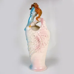 Leda and the Swan Ceramic Umbrella Holder