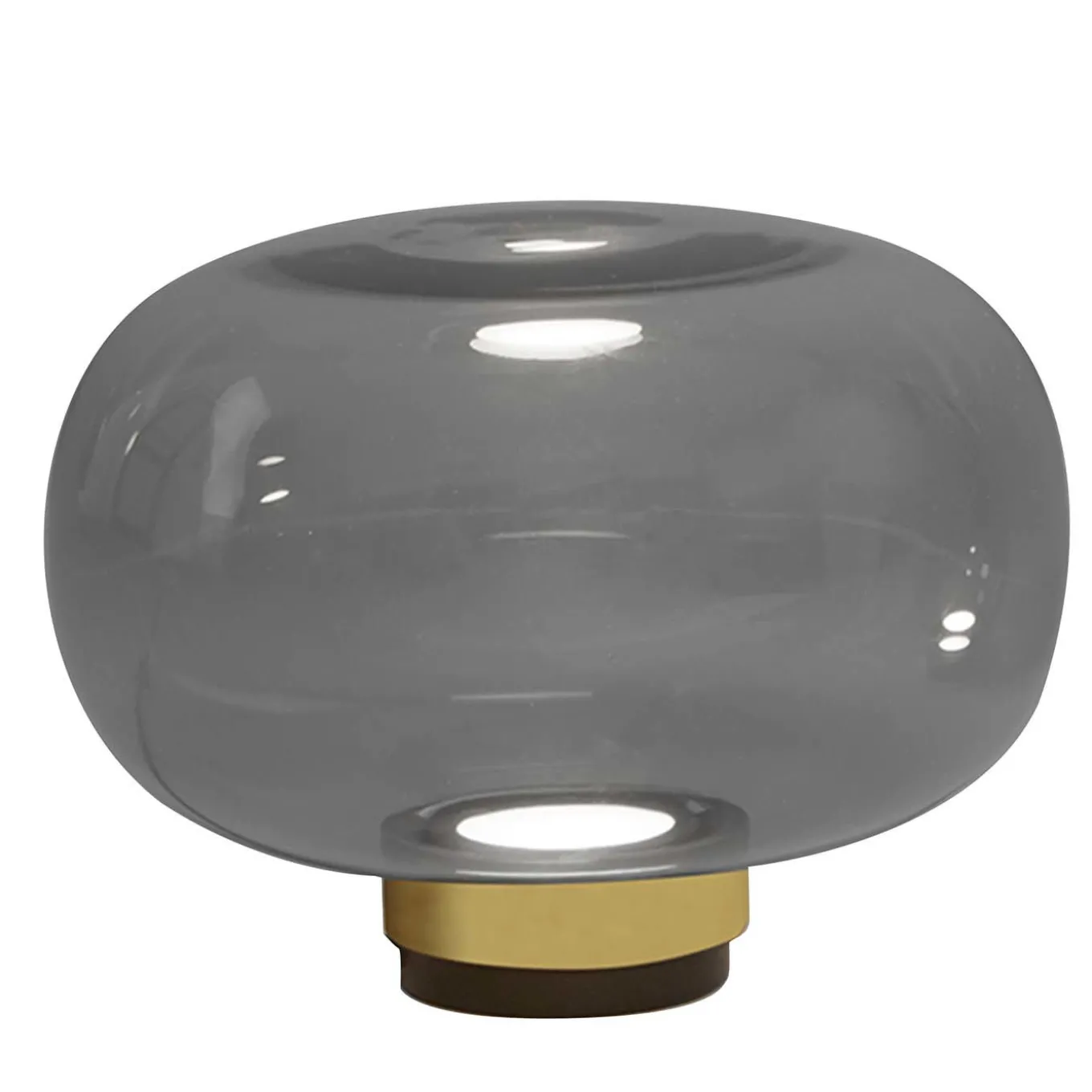 Legier Smoked Glass Table Lamp