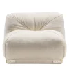 Leisure White Armchair