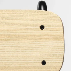 Lena Sg-65 Black And Natural Ash Bar Stool By Designerd