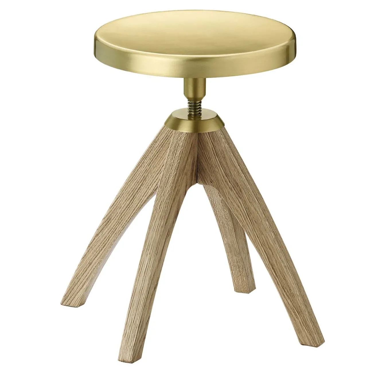 Leporello Junior Stool with Light Oak Legs by Paolo Rizzatto