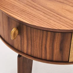 Lerici Round Canaletto Nightstand