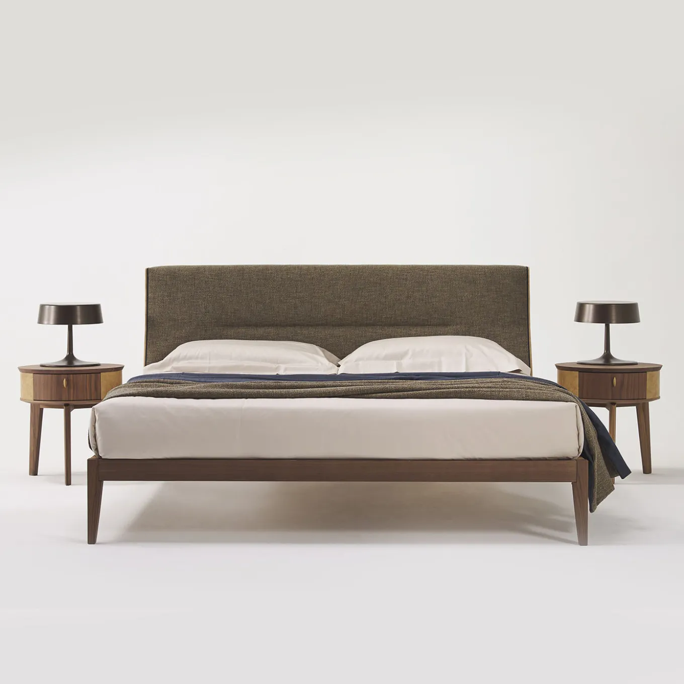 Lerici Round Canaletto Nightstand