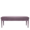 LIBELLULA ECO Pink Pastel Velvet Bench