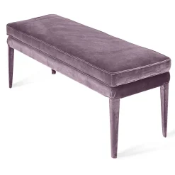 LIBELLULA ECO Pink Pastel Velvet Bench