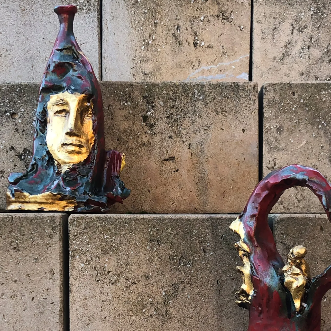 Libera L'Amore Polcyhrome Sculpture