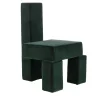 Licitra Green Pierre Frey Mohair Lounge Chair