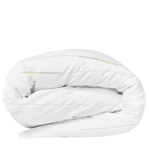 LIFE White & Green Tones US King Duvet Cover
