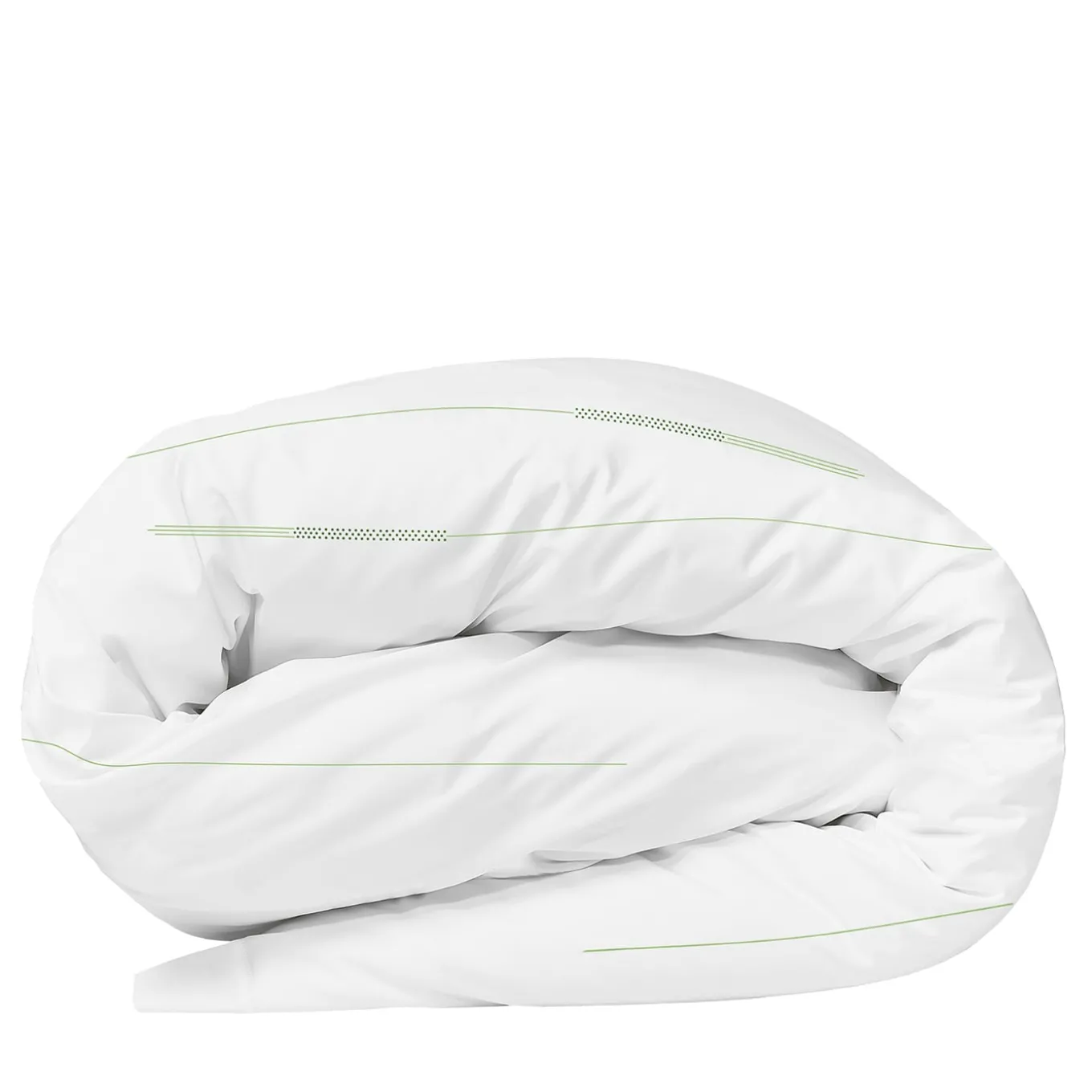 LIFE White & Green Tones US King Duvet Cover