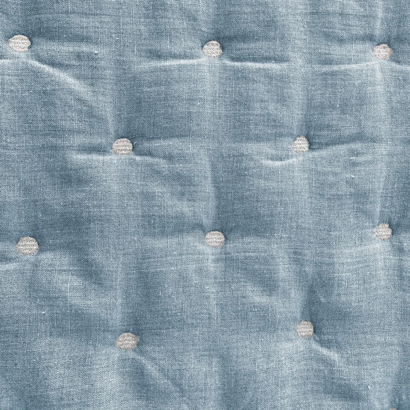 Light Blue Linen Quilt