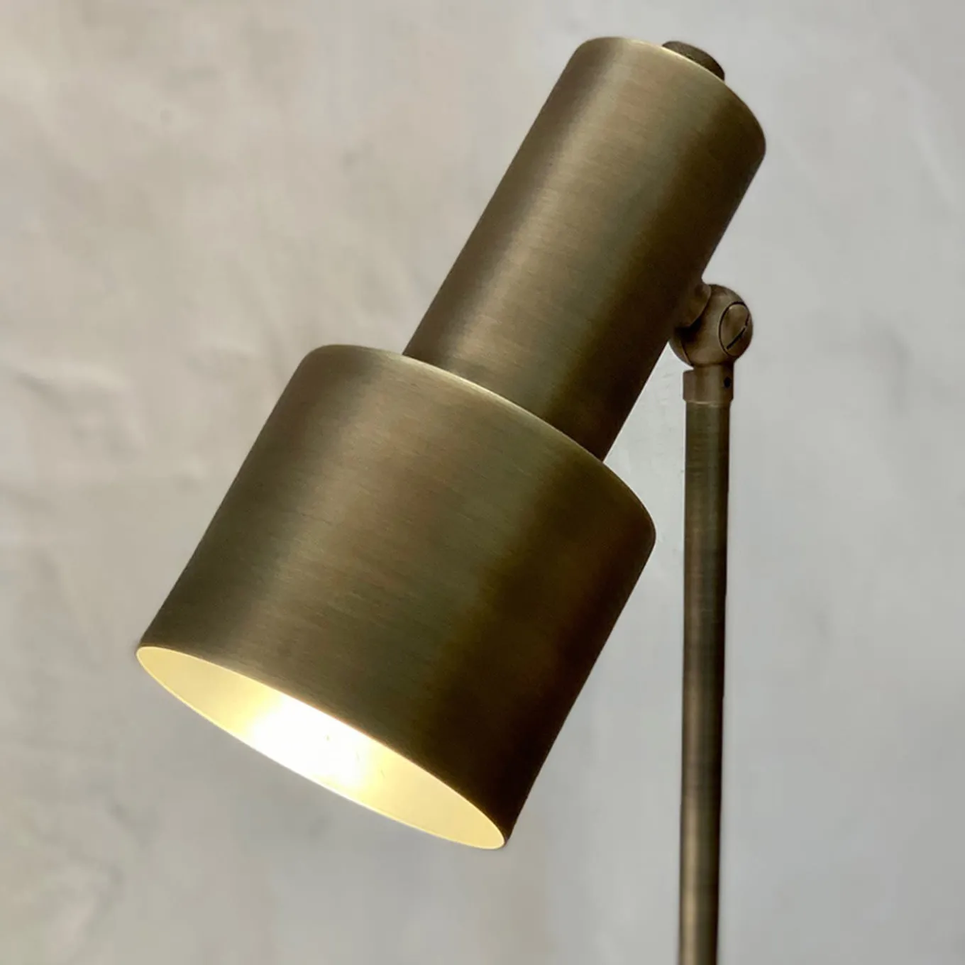 Light Gallery Luxury GP Bronzed Desk Lamp by Marco Pollice