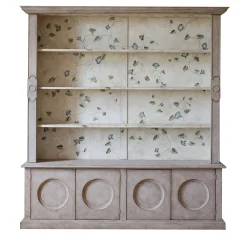 Light Taupe Morning Glory Bookcase