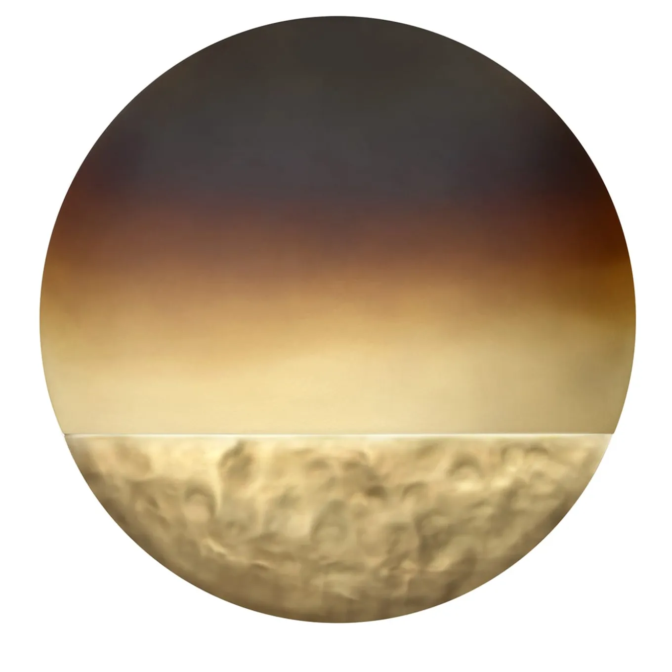 Light&Shade 60 Brass Wall Lamp by Adele Martelli