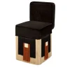 Lilli Cleo Black Velvet Chair by Lorenza Bozzoli