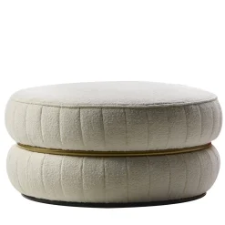 Lillo White Pouf