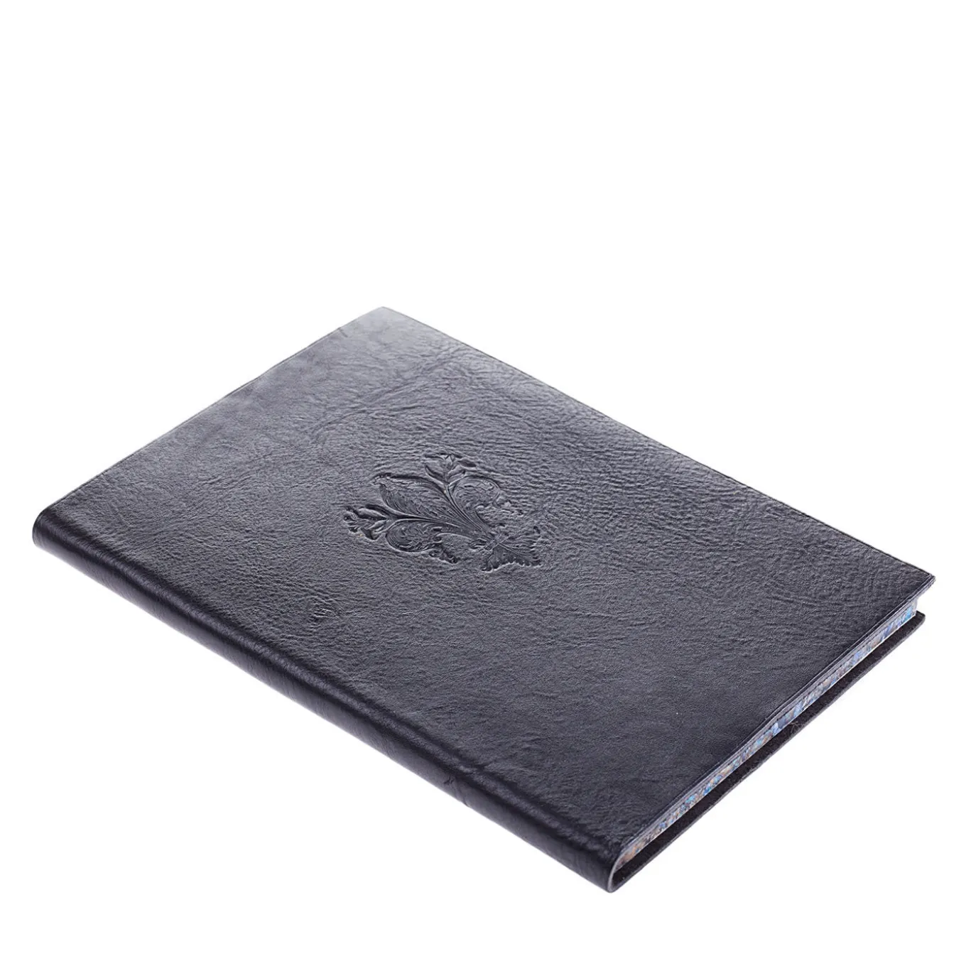 Lily Black Leather Notebook