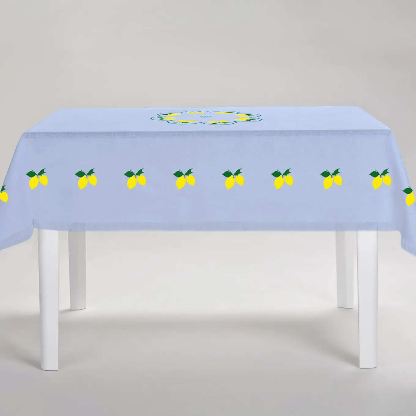 Limoni Multicolor Rectangular Azure Tablecloth