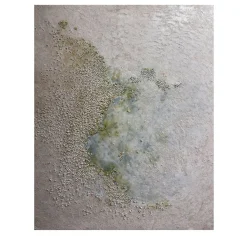 Linea Di Confine Textured Resin Painting