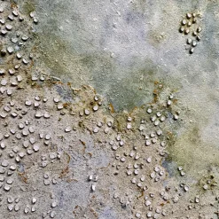 Linea Di Confine Textured Resin Painting