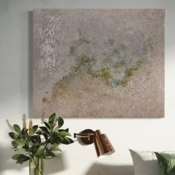 Linea Di Confine Textured Resin Painting