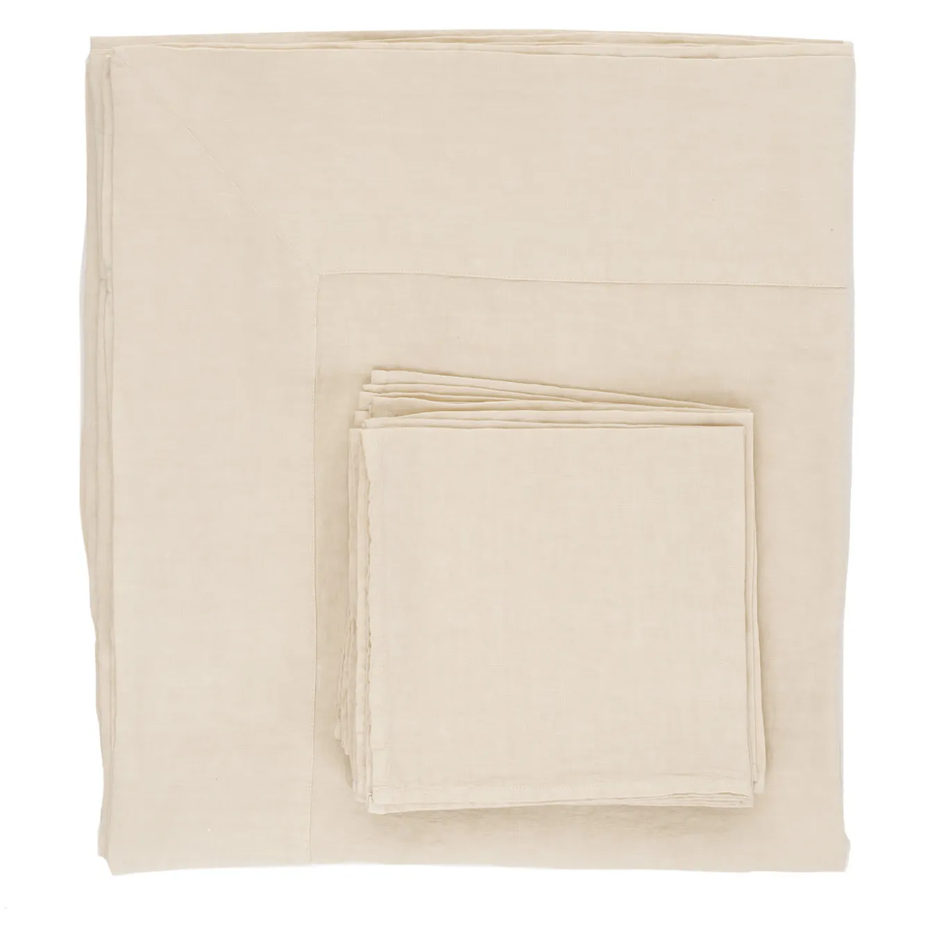 Linen Set of Tablecloth and Napkins