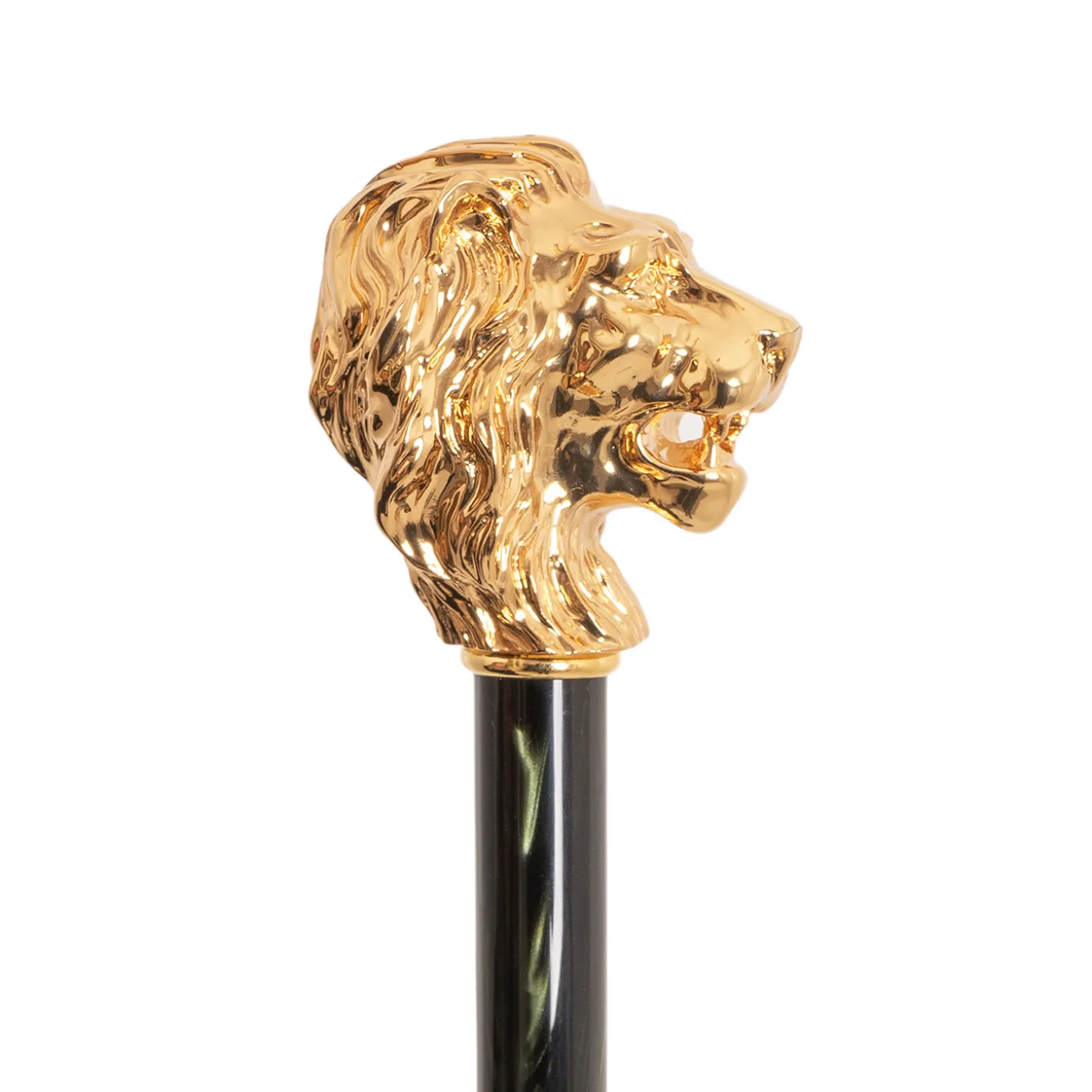 Lion Handle Leopardized Umbrella