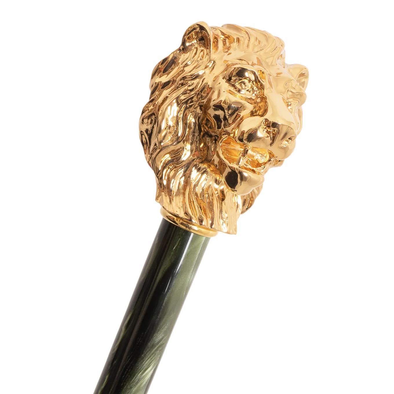 Lion Handle Leopardized Umbrella