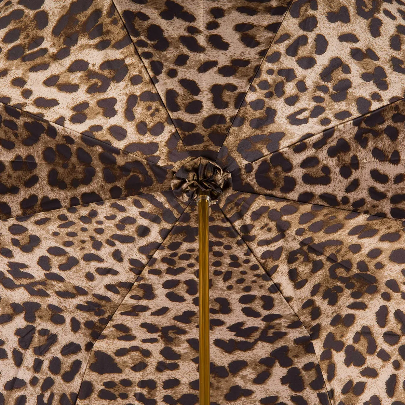 Lion Handle Leopardized Umbrella