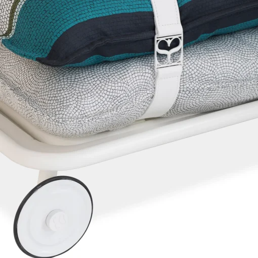Lipari Ocean and Ivory Outdoor Sunbed