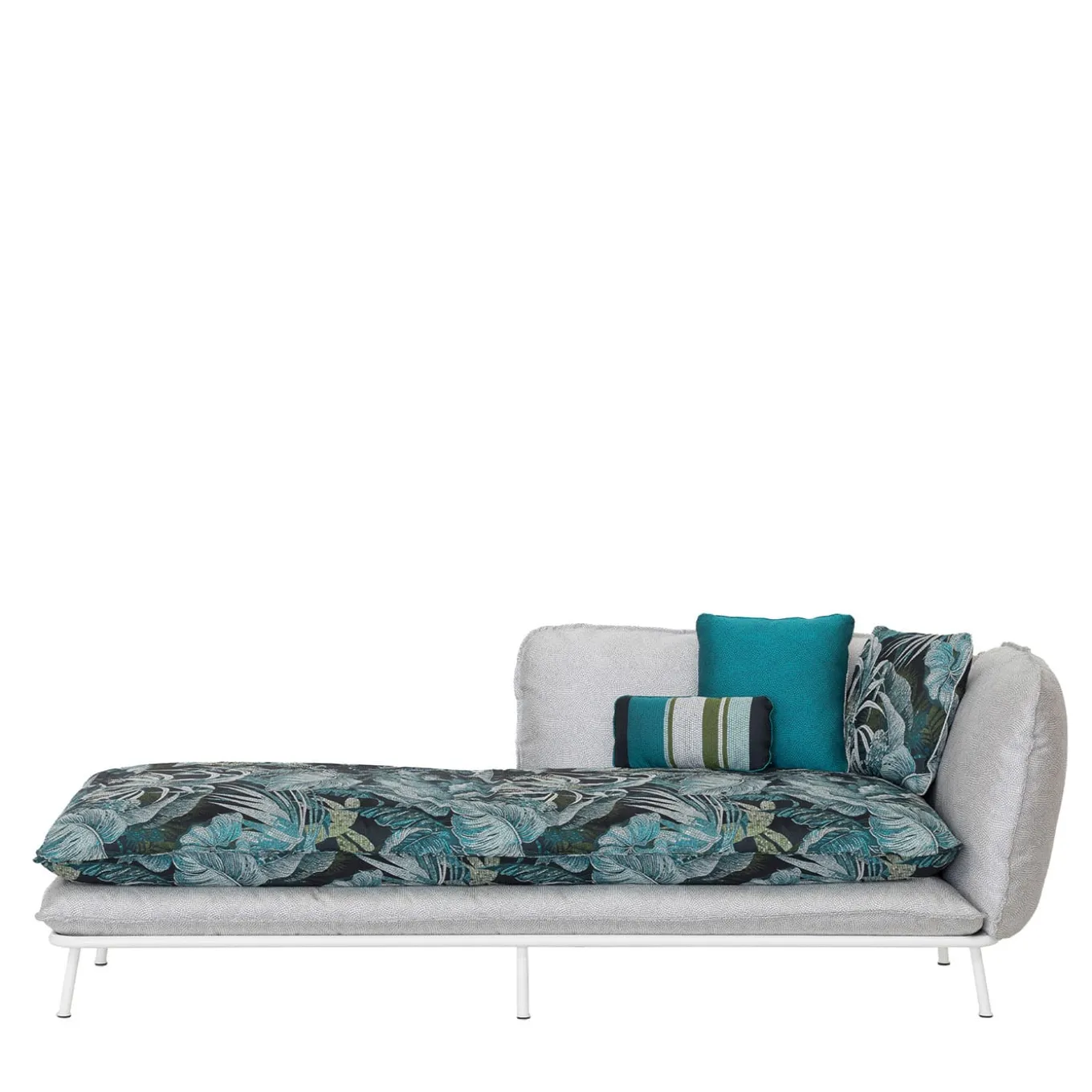 Lipari Outdoor Chaise Longue by Massimiliano Raggi