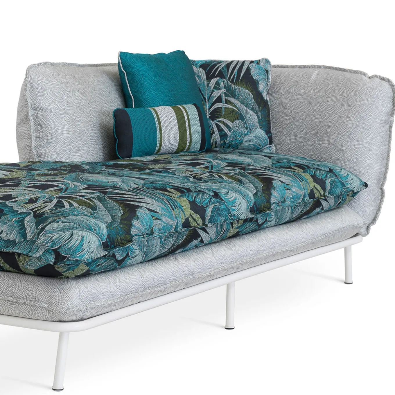 Lipari Outdoor Chaise Longue by Massimiliano Raggi