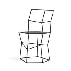 Liquorice Cushioned Chair