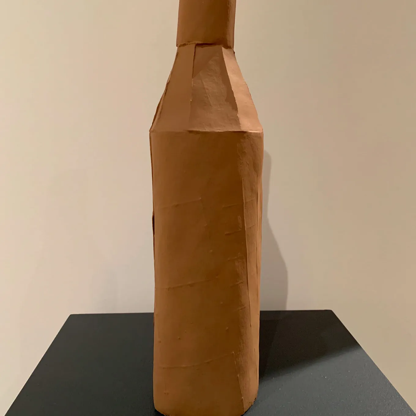 Liscia C10/Terracotta Scura Decorative Bottle