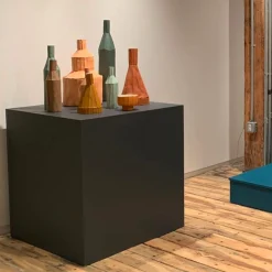 Liscia E2/Verde azzurro scuro Decorative Bottle