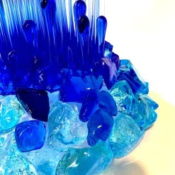 L'Isola Felice Murano Glass Sculpture