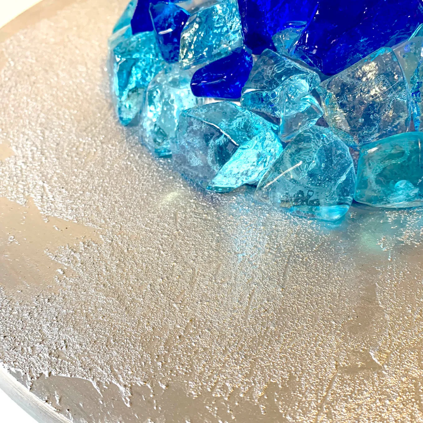 L'Isola Felice Murano Glass Sculpture