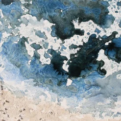 Litorale Dorato Textured Resin Painting