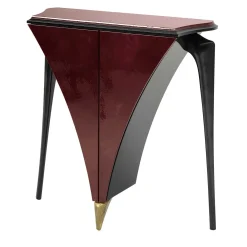 Liu red parchmant Console