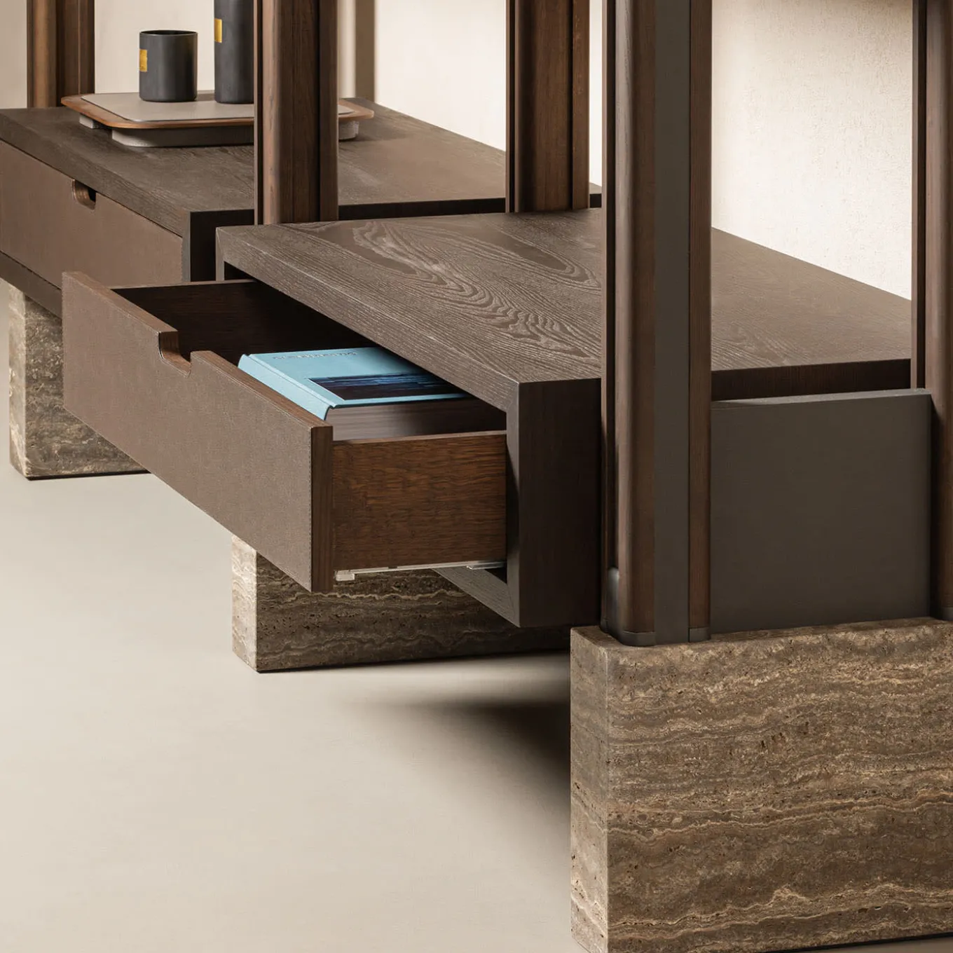 Lloyd Double Shelving Unit #1