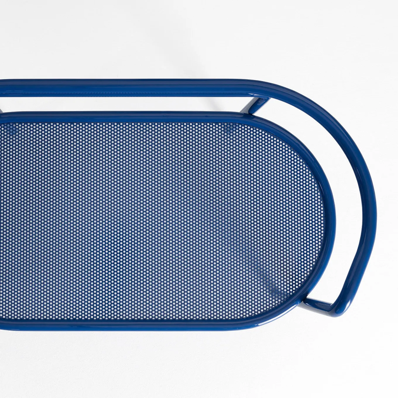 Locus Solus Blue Loveseat by Gae Aulenti