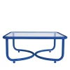 Locus Solus Blue Low Table by Gae Aulenti