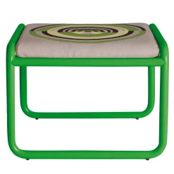 Locus Solus Green Pouf by Gae Aulenti