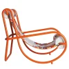 Locus Solus Orange Armchair by Gae Aulenti