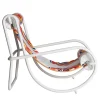 Locus Solus White Armchair by Gae Aulenti